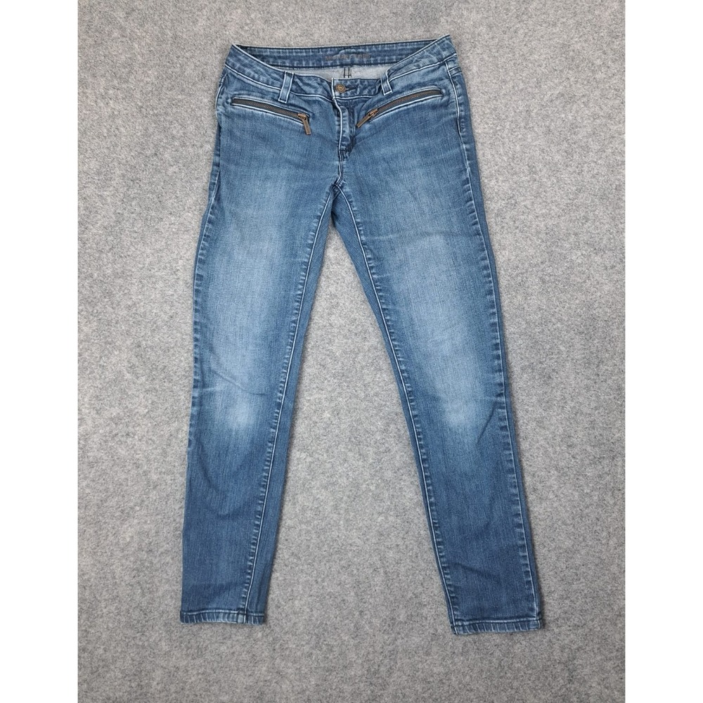 Michael Kors Jeans Women's Size 2 Blue light Wash Low Rise Skinny Stretch‎ MK
